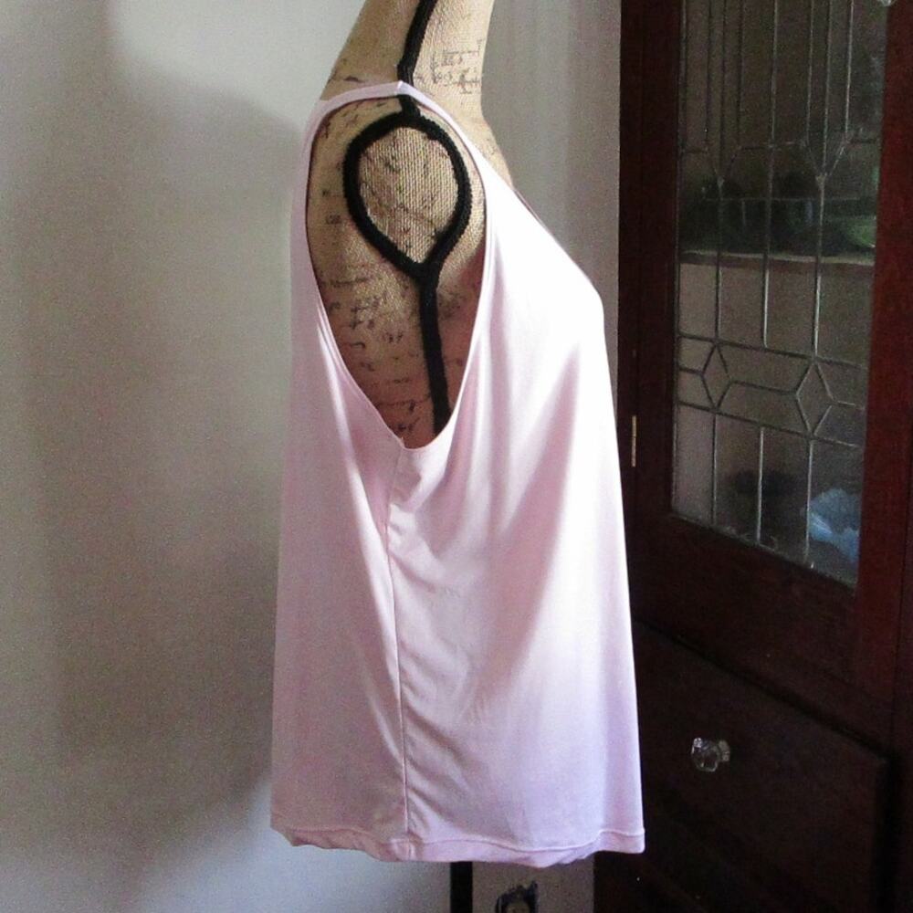 Nike Dri-Fit Pink Racerback Tank Top XL Athletic Workout Gym Running - Picture 5 of 17